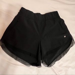 High waisted free people athletic shorts